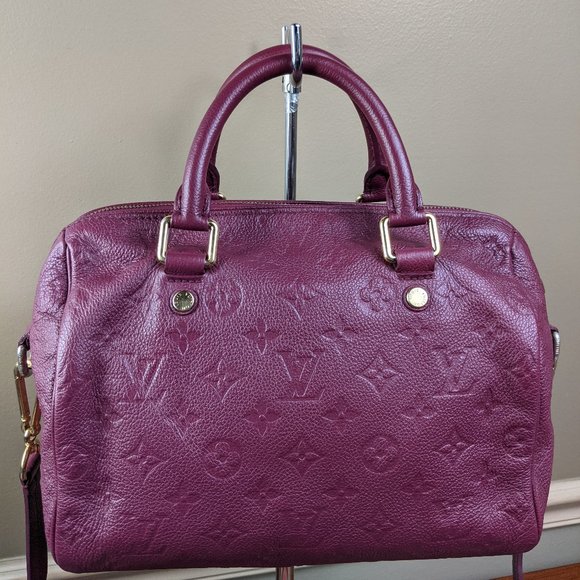Auth Louis Vuitton Monogram Empreinte Speedy Bandoulière 25 - Picture 2 of 12
